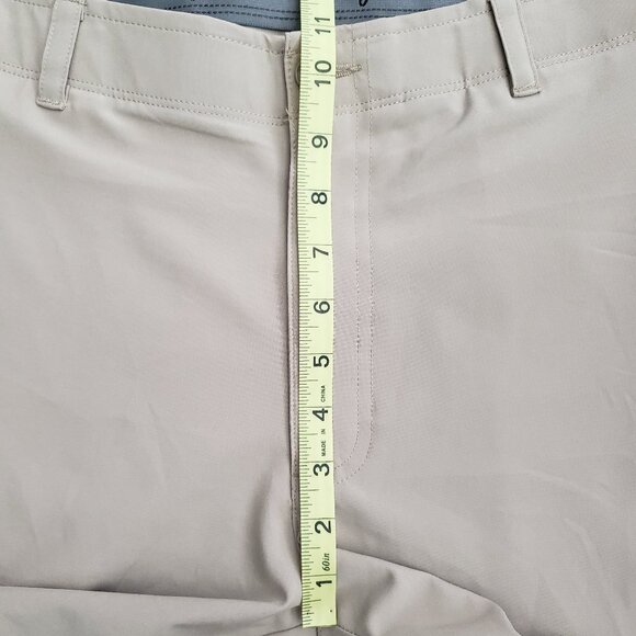 Ben Hogan 38 Khaki Flat Front Golf Tech Performance Shorts - Picture 5 of 7